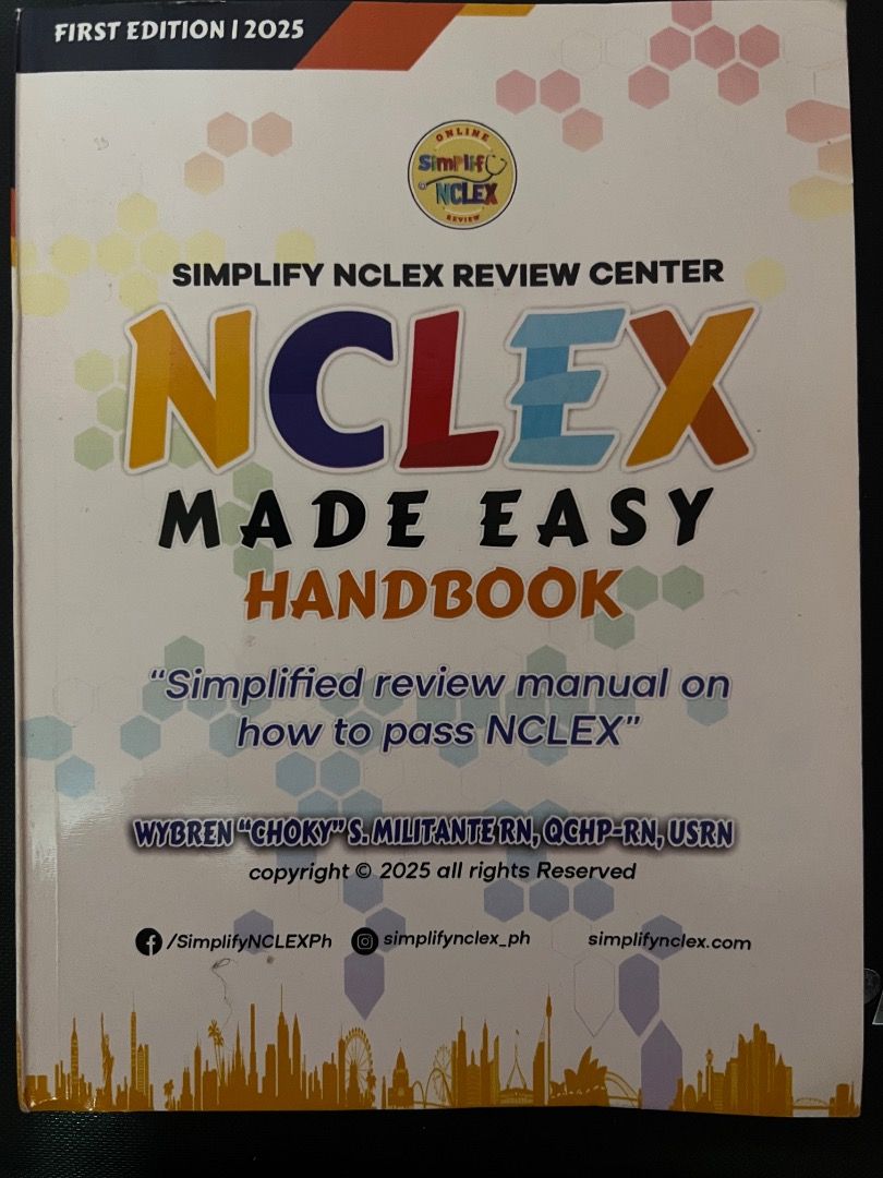 NCLEX NGN Review Materials (Category: Textbooks) located in Caloocan City. Submitted by warmdragon.158089 (Listing ID 1455990907, Image 1). Description: I passed my NCLEX Exam last 2 months ago at 95 questions with the help of this textbooks. 😁.