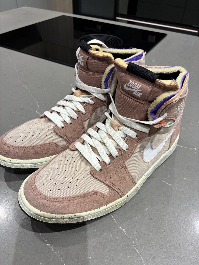 Nike Air Jordan 1 High SE "Canyon Rust" (Category: Sneakers) located in Manila. Submitted by jefrox3577 (Listing ID 1455917416, Image 3). Description: - Nike Air Jordan 1 High SE - Colorway: Canyon Rust - Materials: Suede and canvas mix - Sole: Speckled design with mint green outsole - Ideal for: Sneaker collectors and everyday wear.