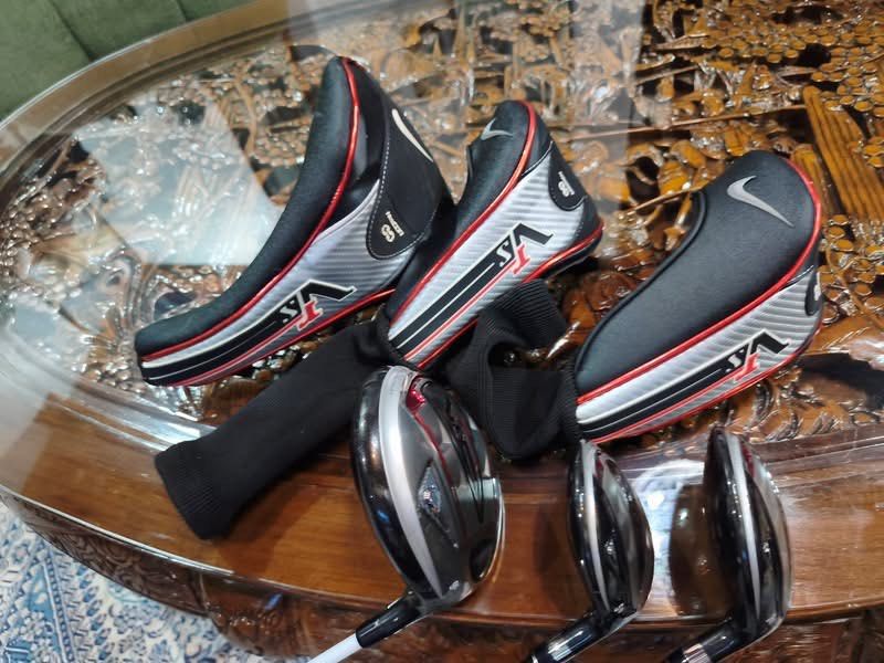 NIKE VRS Golf Driver and wods (Category: Golf) located in Paranaque City. Submitted by chips24 (Listing ID 1456011375, Image 3). Description: For Sale Nike VRS woods & driver °Nike VRS Fubuki R flex graphite shaft woods & driver take all for only 16.8k pick up Bf Paranaque free shipping within MM..