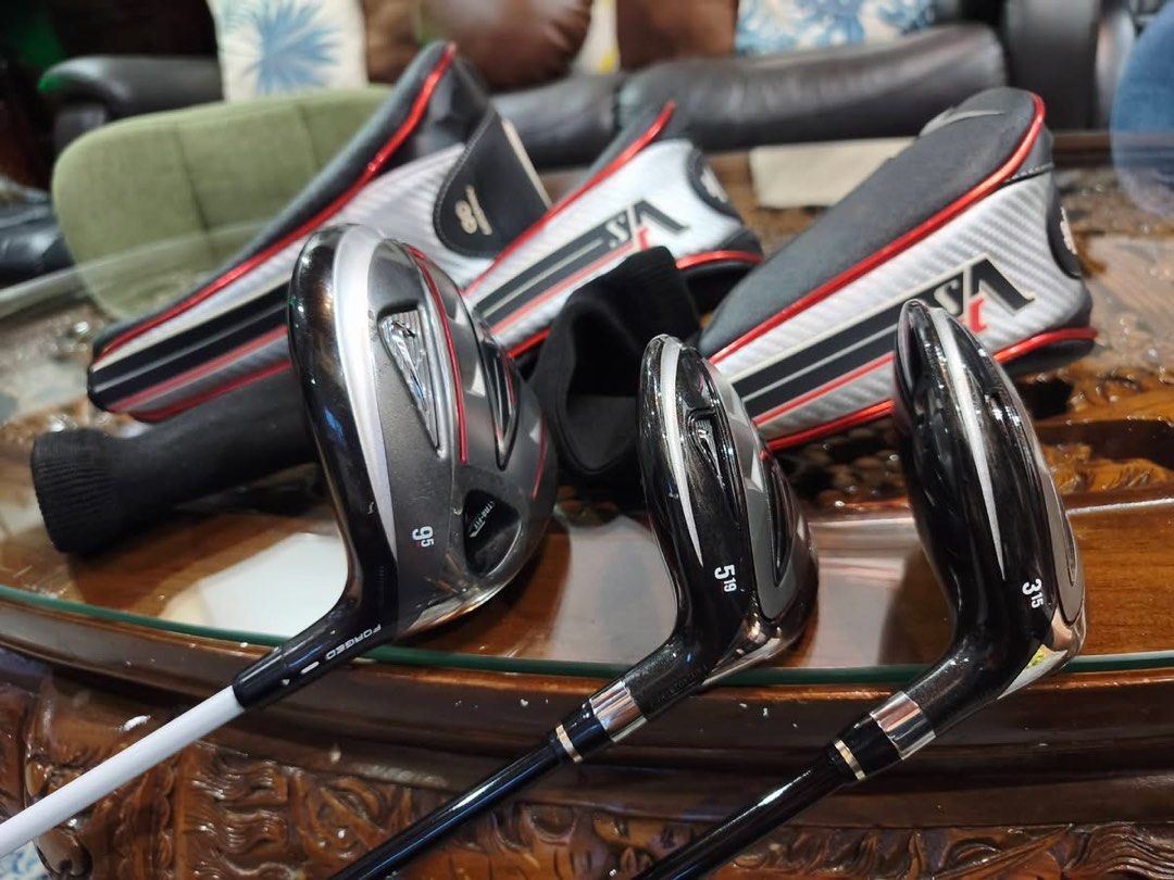 NIKE VRS Golf Driver and wods (Category: Golf) located in Paranaque City. Submitted by chips24 (Listing ID 1456011375, Image 2). Description: For Sale Nike VRS woods & driver °Nike VRS Fubuki R flex graphite shaft woods & driver take all for only 16.8k pick up Bf Paranaque free shipping within MM..