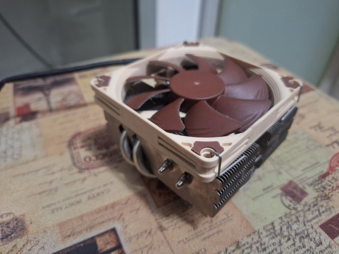 Noctua NH-L9x65 CPU SFX Cooler Low Profile (Category: Computer Parts) located in Quezon City. Submitted by pikapickle (Listing ID 1456025355, Image 1). Description: Noctua NH-L9i low-profile CPU cooler. Compact design for small form factor builds. Comes with fan and mounting hardware for AM4 and Intel. Tested and working. Selling because I upgraded my system. pm for more pics.