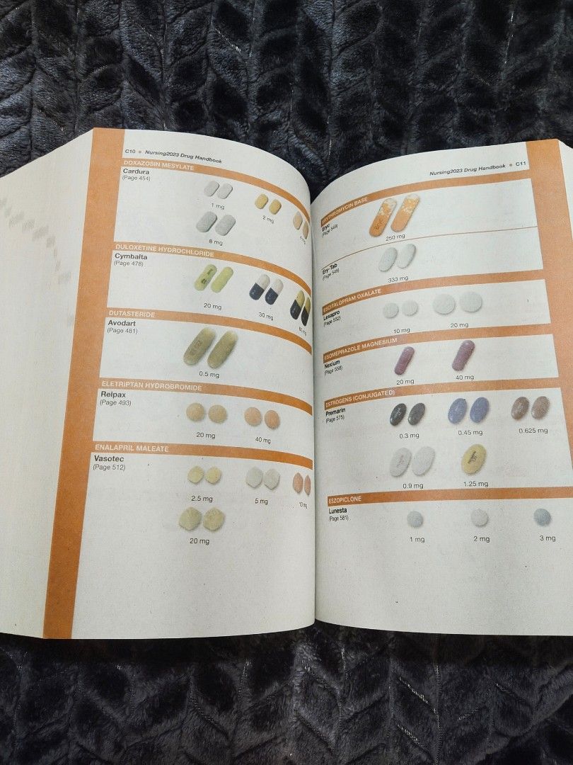 Nursing Drug Handbook 2023 (Category: Textbooks) located in Tagudin. Submitted by bookbyte.pdf (Listing ID 1456005330, Image 3). Description: 👩‍⚕️ Pre-loved by a Registered Nurse 📌 Condition: Like New Complete pages, no missing content 💳 Mode of Payment: Any bank or e-wallet 📦 Courier: J&T Express 🚚 FREE SHIPPING FEE 📍 Important Note: Buyer will need to provide complete address details for J&T delivery. Shipping available within North Luzon