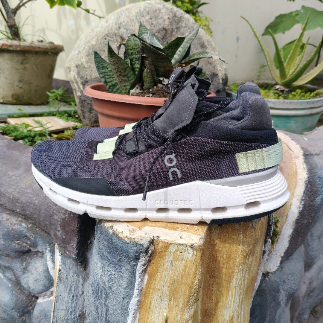 On Cloudnova Eclipse meadow green (Category: Sneakers) located in Tabaco. Submitted by souththrift4512 (Listing ID 1455914947, Image 3). Description: oncloud nova eclipse meadow green size 7.5 mens in excellent condition used pair selling for only 2,850 free shipping.