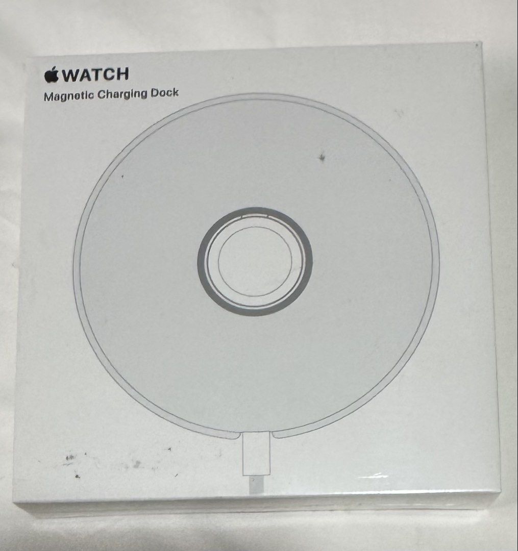 Original Apple Magnetic Dock (Category: Wearables & Smart Watches) located in Pasig City. Submitted by jstuff5533 (Listing ID 1455893003, Image 2). Description: BRAND NEW, UNUSED AND SEALED: 2,500 BRAND NEW, UNUSED AND UNSEALED: 2,300.
