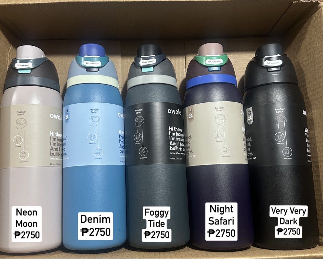 Owala 40 oz Freesip (Category: Water Bottles & Tumblers) located in Manila. Submitted by marys2023 (Listing ID 1455925504, Image 2). Description: ✨Items are sourced from US 💯Authentic 📍Ships from Mandaluyong City 🚚 Can do same day delivery .
