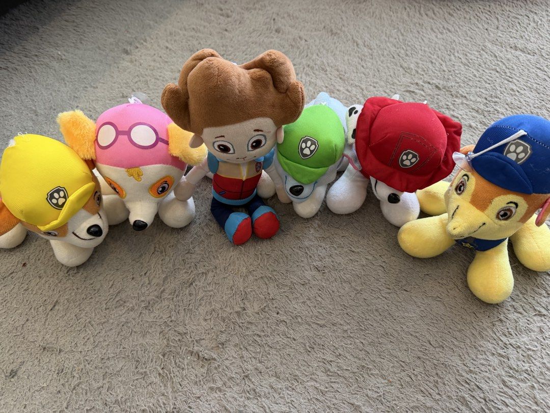 Paw Patrol Plushie (Category: Plushies & Soft Toys) located in San Juan City. Submitted by knickscorner (Listing ID 1455870782, Image 2). Description: Take all. I’m happy to answer any inquiries you have about the item. Pass! 😵🙅 when in doubt. Please 🅾️nly make an offer if you are 💯 sure, Otherwise, let’s not waste each other’s time. All items are on hand and ready to ship after payment. 💰 PAYMENT : GCASH 📦 Standard Delivery : J&T Express ❌