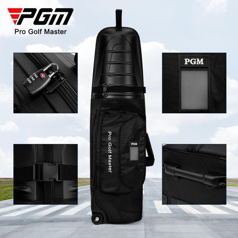 PGM Pro Golf Master Golf Travel Bag with Wheels (Category: Golf) located in Quezon City. Submitted by romex_digital (Listing ID 1455942327, Image 2). Description: For order and details click here 🙏 https://spoo.me/8N7Hnnf https://spoo.me/8N7Hnnf - Black PGM Pro Golf Master travel bag - Hard shell top for ultimate club protection - Secure combination lock - Sturdy wheels for effortless transport - Multiple handles for convenient carrying - Includ
