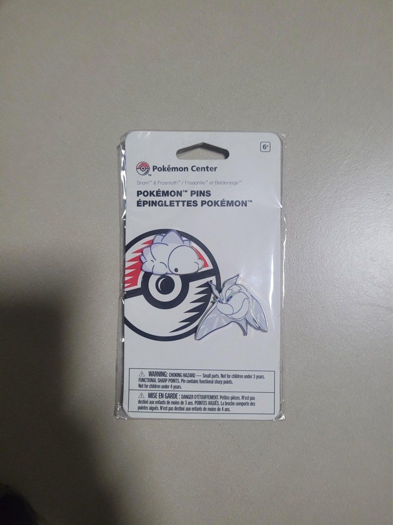 Pokemon Center Snom & Frosmoth Pins Authentic (Category: Character Goods) located in Quezon City. Submitted by aasspp (Listing ID 1455995746, Image 1). Description: - nego ofc.