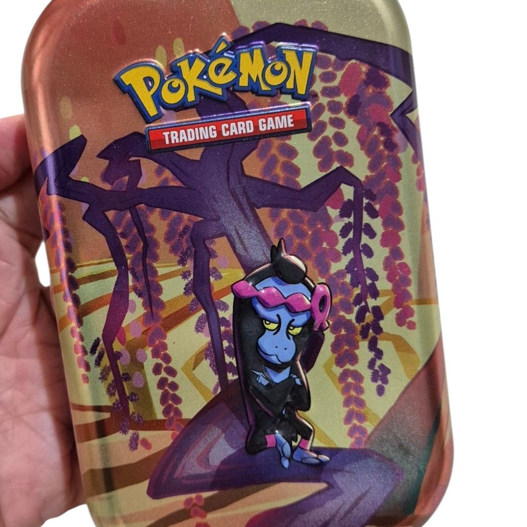 Pokemon Trading Card Game Tins- EMPTY (Category: Card Boxes & Cases) located in Iligan City. Submitted by chefmavis0519 (Listing ID 1455978611, Image 2). Description: Pokemon TCG metal tins. Price stated is per piece. No dents or scratches. These are EMPTY tins. Moving out sale..