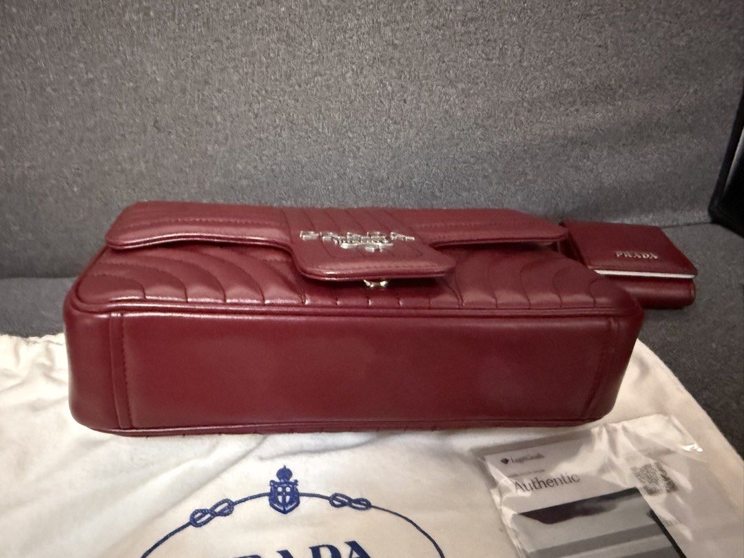 Prada diagramme (Category: Luxury Bags & Wallets) located in Mandaluyong City. Submitted by fhenvinco (Listing ID 1455872660, Image 2). Description: .