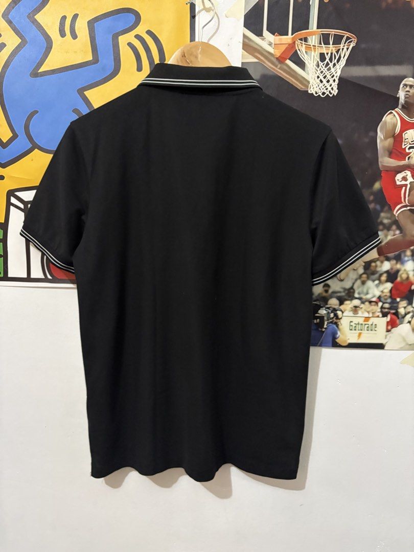 Prada Polo Shirt (Category: Tshirts & Polo Shirts ) located in Echague. Submitted by jake_rc (Listing ID 1455989372, Image 2). Description: Prada Polo Shirt Size Large on tag Dimes 20 x 26 Excellent Note: NGA kayo na mag LC Price 850 plus sF.
