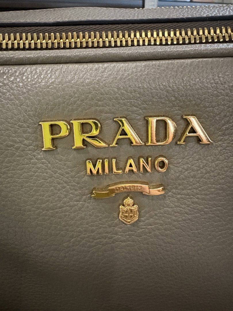 Prada Saffiano Leather Shoulder Bag (Category: Luxury Bags & Wallets) located in Quezon City. Submitted by bdrem99 (Listing ID 1455885455, Image 3). Description: - Authentic Prada shoulder bag - Made from durable Saffiano leather - Comes with original dust bag and authenticity cards - Purchased from Prada Outlet Serraville - Ideal for everyday use.