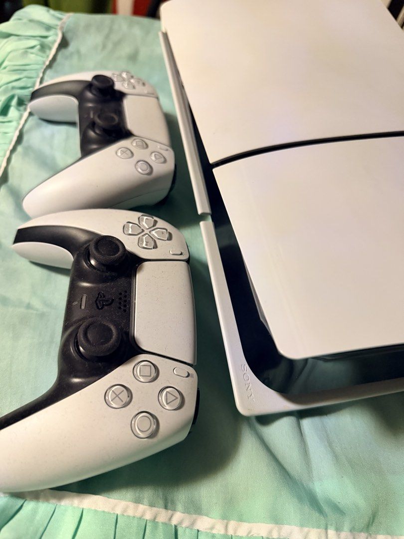 PS5 SLIM (RUSH) (Category: PlayStation) located in Manila. Submitted by verver10 (Listing ID 1455856035, Image 2). Description: FOR SALE: PS5 1TB 🎮 Hi everyone! I’m selling my PS5 to help with my tuition fee. The unit is in very good, like-new condition. No scratches, no hidden issues, and everything is working perfectly. I’ve only used it for a few weeks because I’ve been quite busy lately, so it’s mostly just been sitting in the box. 📦 With o