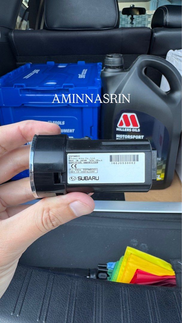 Push Start Button (Category: Auto Accessories) located in Kuantan. Submitted by aminxnasrin (Listing ID 1455998653, Image 2). Description: Buka dari Subaru Impreza WRX STI Version 10 GRF..