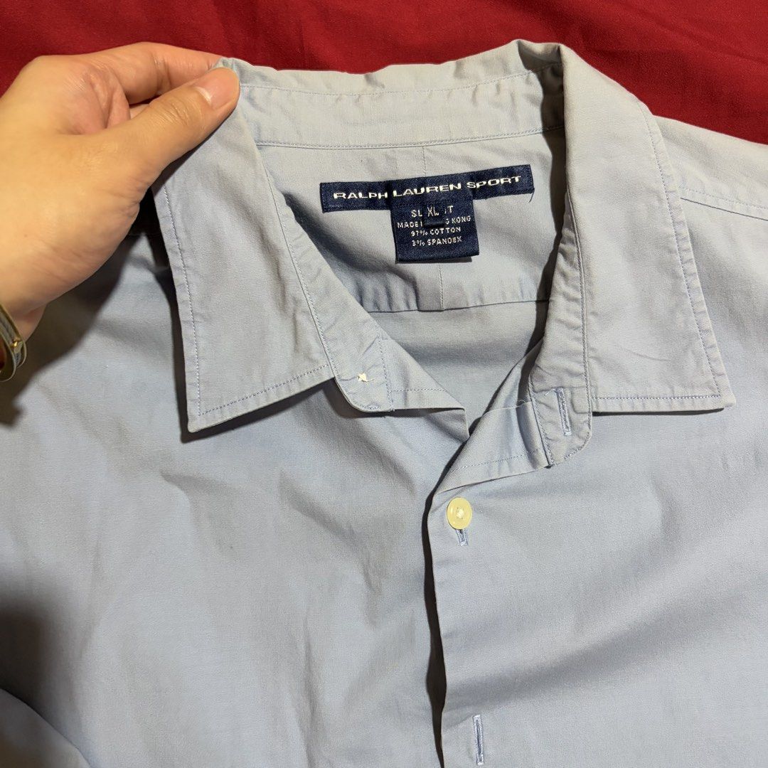 ralph lauren sport 3/4 top (Category: Blouses) located in Cainta. Submitted by comethruuu (Listing ID 1455937002, Image 3). Description: barely used by my mom no flaws, no stains measurements when laid flat: width: 20 inches length: 26 inches.