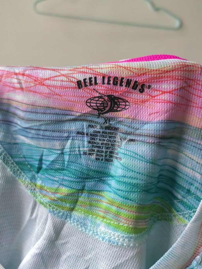 Reel Legends Drifit Longsleeves (XL) (Category: Activewear) located in Baguio. Submitted by kacijom (Listing ID 1455960623, Image 3). Description: ✨ ₱250 •ReelLegends Drifit Longsleeves •Size XL, 22"x26" •Condition 10/10 (Excellent Used Condition).