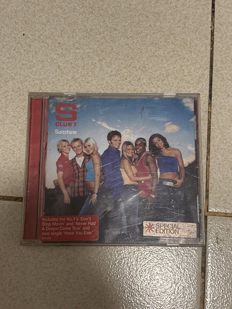 S Club 7 Sunshine Special Edition CD (Category: CDs & DVDs) located in Marikina City. Submitted by thezoneforgoodfinds (Listing ID 1456010311, Image 1). Description: - S Club 7 Sunshine Special Edition CD - Includes No.1 hits: 'Don't Stop Movin'' and 'Never Had A Dream Come True' - Features the new single 'Have You Ever' - Great collection for S Club 7 fans.