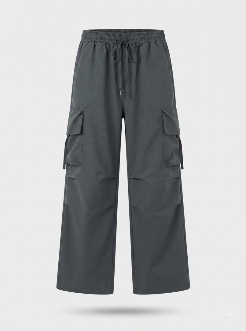 SHEIN Wide Leg Parachute Pants (Category: Other Bottoms) located in Quezon City. Submitted by qcprlvd (Listing ID 1443421795, Image 1). Description: .