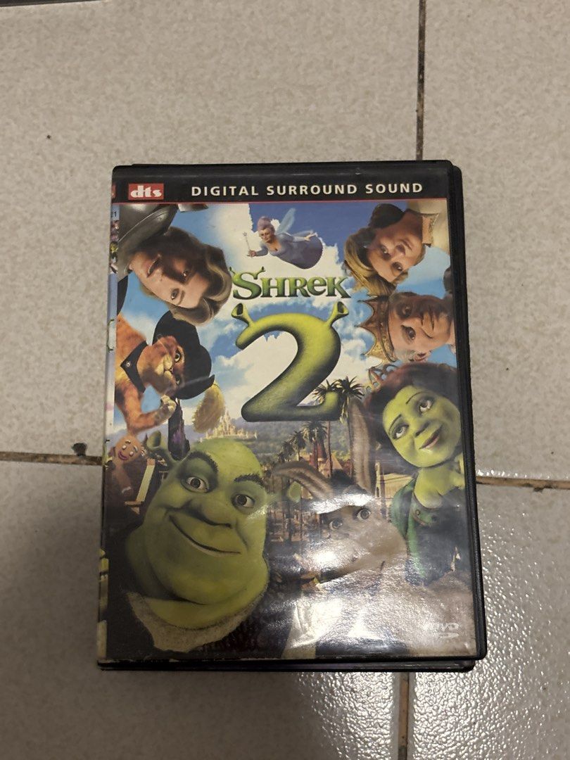Shrek 2 DVD (Category: CDs & DVDs) located in Marikina City. Submitted by thezoneforgoodfinds (Listing ID 1456011908, Image 1). Description: - Shrek 2 DVD - Features Digital Surround Sound (DTS and Dolby Digital) - Great family movie - Case shows minor wear but is fully functional.
