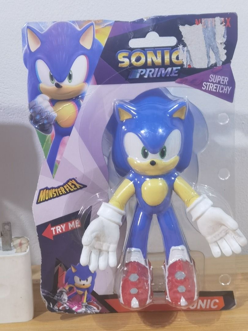Sonic Prime - Monster Flex Stretchy Toy - Sonic and Knuckles (Category: Action & Battle Toys) located in Taguig. Submitted by kalabasza (Listing ID 1455870733, Image 2). Description: 📌 Brand New pa po. Last Photo: Normal lang po na may mga ganon yung mga ganitong stretchy toys. As is. 📌 Actual items posted. ₱820 for both na po. Per pc, ₱460 each. 📌 Items are in good condition. 📌 Product Color may slightly vary due to Photographic Lighting. 📌