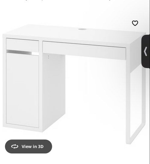 Study table (Category: Tables & Sets) located in Singapore. Submitted by bg888 (Listing ID 1455918449, Image 2). Description: Well protected Ikea study table, great condition, comes in with matching ikea study chair, original price for chair was $70. .