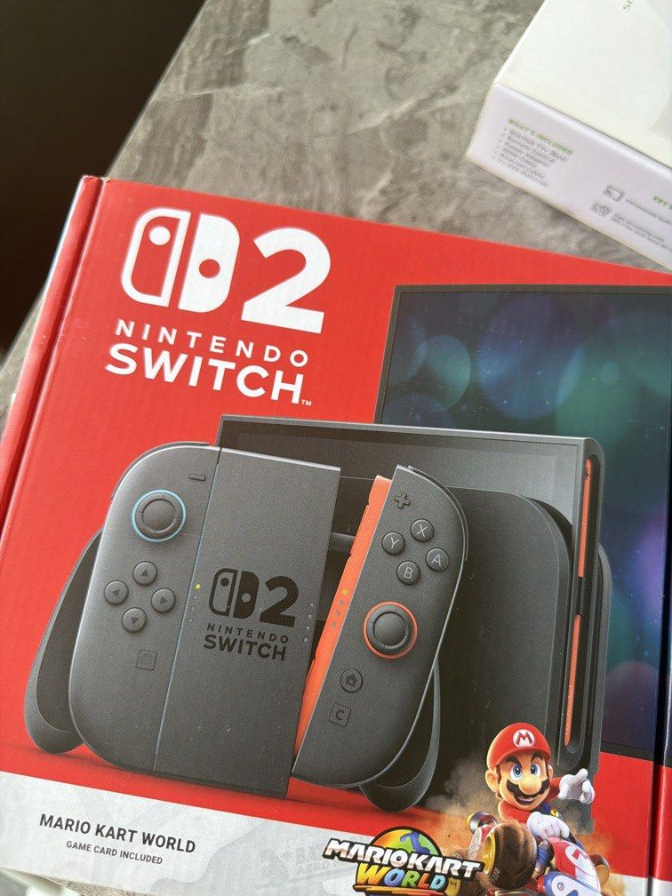 Switch 2 (Category: Nintendo) located in Singapore. Submitted by wethepies (Listing ID 1455699432, Image 2). Description: Switch 2 Brand new in box .