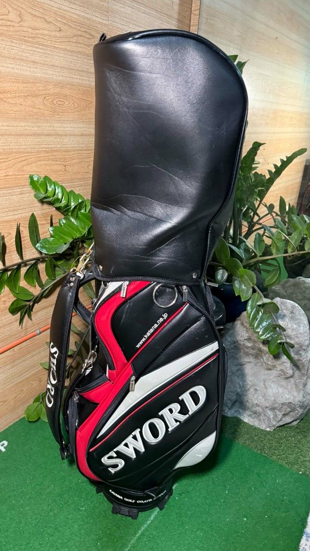 SWORD Golf Club Set with Bag (Category: Golf) located in Rizal. Submitted by delrosariojennilyn16-36720 (Listing ID 1456019330, Image 2). Description: Sword Men's RH Golf Set Included in the set: Sword irons: 4,5,6,7,8,9,P,S - Steel shaft S flex Sword Snipe wood 3 & 6 - R flex Sword SL 350 utility 5 & 7 - R flex Sword Snipe LX8 driver 10.5⁰ - R flex Katana putter Sword golf bag Price: 28,499 📍Loc. San Mateo Rizal 🚚Shipping costs to be shouldere