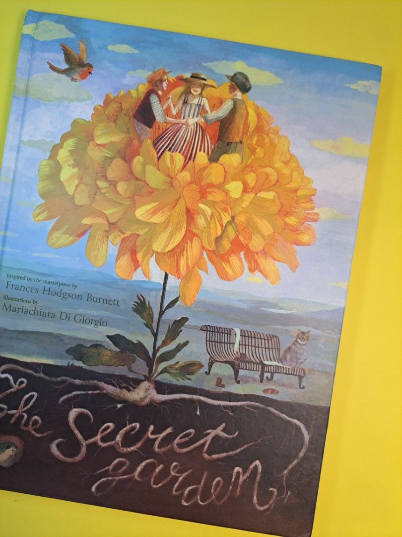 The Secret Garden Hard Cover (Category: Storybooks) located in Santa Rosa. Submitted by thecoolkidsclub (Listing ID 1455987726, Image 1). Description: Beautifully illustrated hardcover of The Secret Garden by Mariachiara Di Giorgio. Perfect for collectors and young readers. EUC - big hard cover book with minor bump on spine.