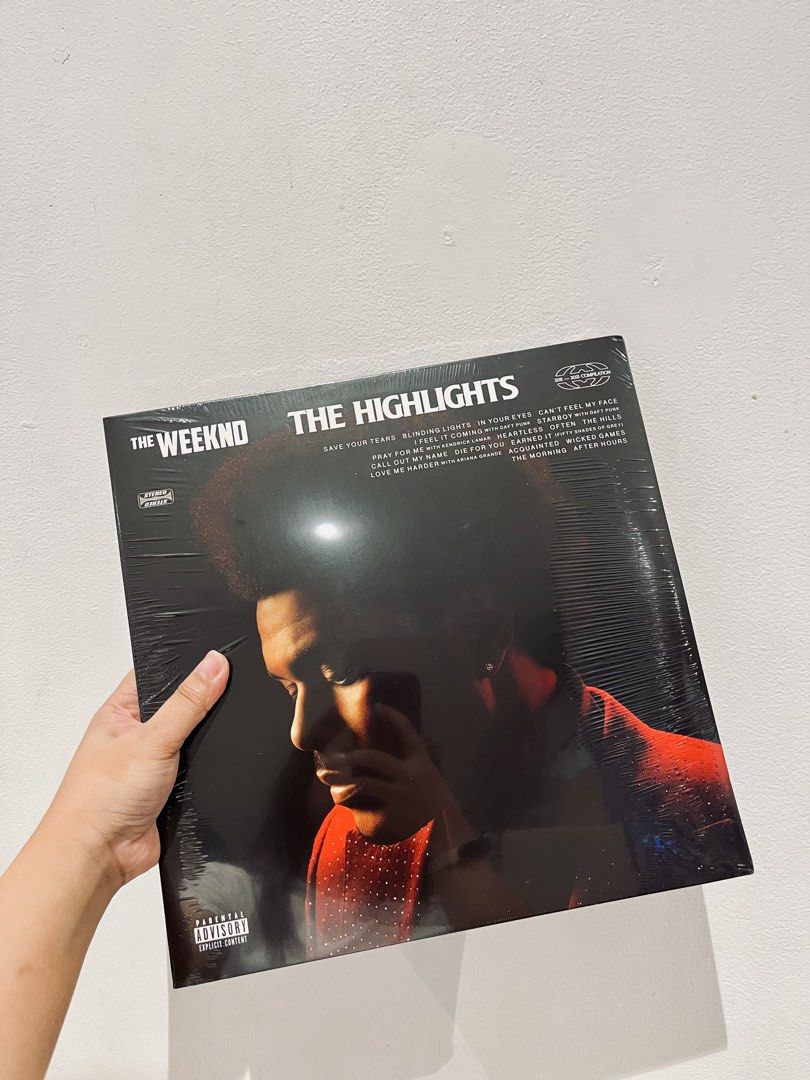 The Weeknd - Highlights Vinyl Record (Category: Vinyls) located in Pasig City. Submitted by ghelaloopsy (Listing ID 1455948913, Image 1). Description: 2 Record Set Brandnew Sealed Black Standard Vinyl Record. Out of Print EU Pressing (Made in Czech Republic) .