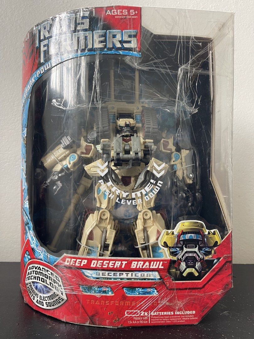 Transformers Leader Class Deep Desert Brawl (Category: Action & Battle Toys) located in Manaoag. Submitted by albertoadele (Listing ID 1455940204, Image 1). Description: - Transformers Leader Class Deep Desert Brawl.
