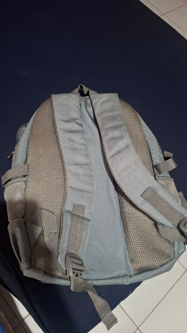 Travel Basics Grey Backpack (Category: Backpacks) located in Quezon City. Submitted by pj______ (Listing ID 1455914428, Image 2). Description: No issues, just need cleaning Negotiable for sure buyee.