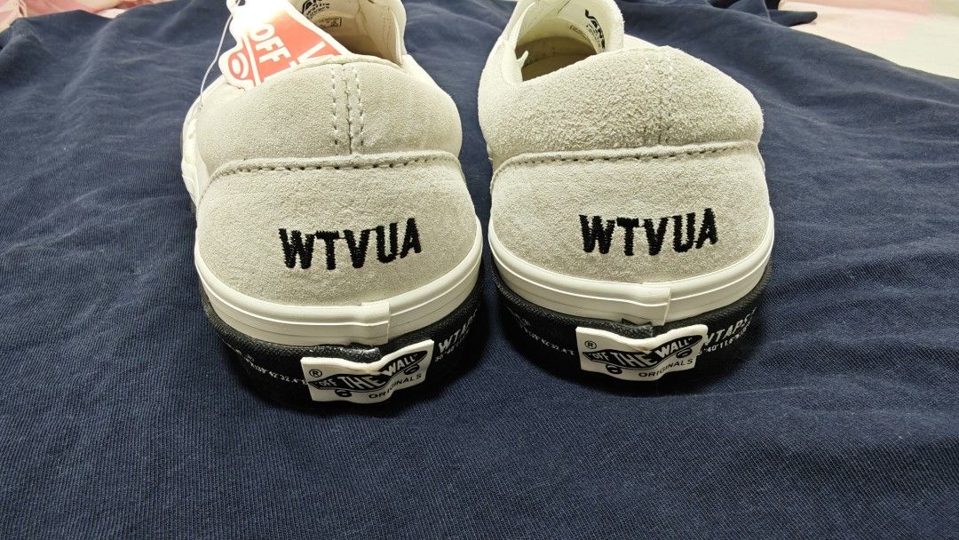 VANS VAULT X WTAPS CLASSIC SLIP ON LX （分類：波鞋）位於 Hong Kong。 由 terrylyo 提交（商品編號 1456001999，圖片 3）。簡介： brand new, no box. EUR 39 US7 see photos for detail, very slightly glues residue. 。