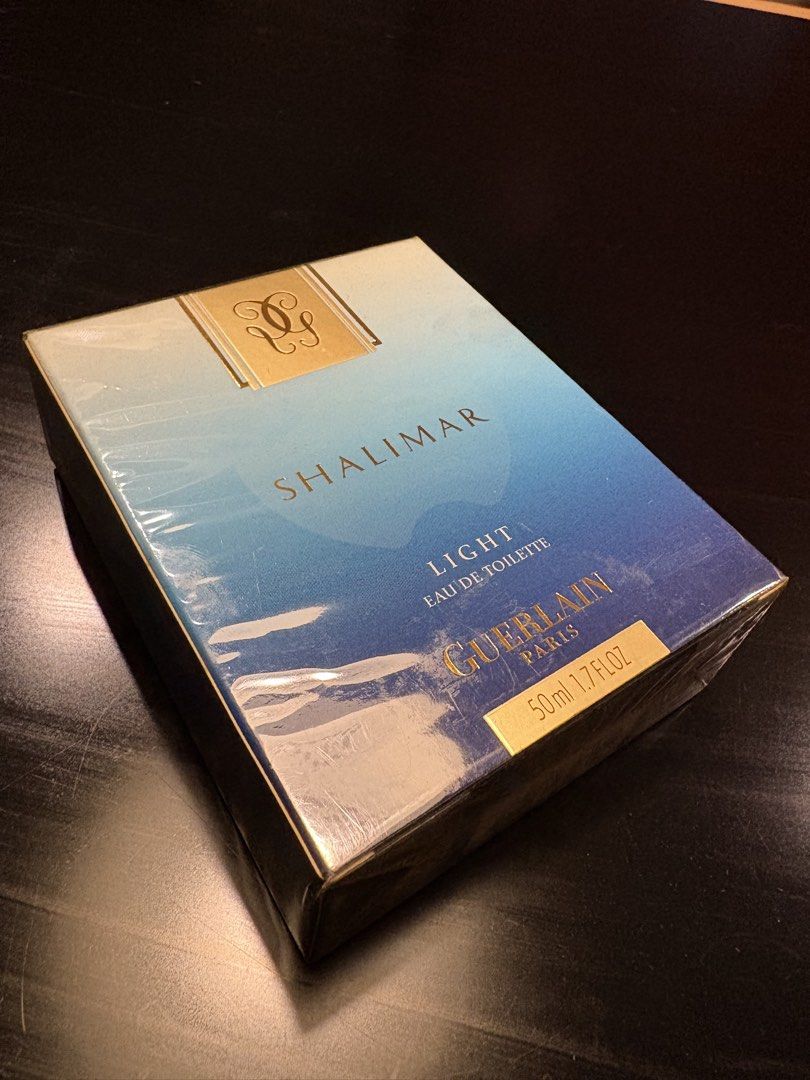 Vintage Guerlain Shalimar Light (sealed) (Category: Fragrance & Deodorants) located in Quezon City. Submitted by se2ndlookph (Listing ID 1436562510, Image 3). Description: Vintage Guerlain Shalimar Light (sealed) Condition: Brand New & Factory Sealed (Cellophane intact)Size: 50ml / 1.7 FL. OZ. Selling a highly coveted, long-discontinued holy grail for fragrance collectors. This is the luminous, citrus-heavy variant of the classic Shalimar, perfec