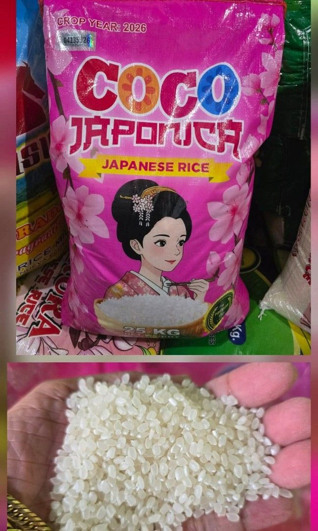 🌾🍚 RICE RICE 🍚🌾 (Category: Rice & Noodles) located in Manila. Submitted by dolorchris69891 (Listing ID 1456164908, Image 1). Description: 🌾🍚 RICE RICE 🍚🌾 -8/18/26- 🌾1680php Coco Japonica 🌾1550php Coco Thailand 🌾1650 php Buko Pandan 🌾1650 php Star Buko Pandan 🌾1650 php Gold star 🌾1650 php Atazia Sinandomeng 🌾1650 php Pegasus Denurado 🌾1580php Boy Kanin marikina.