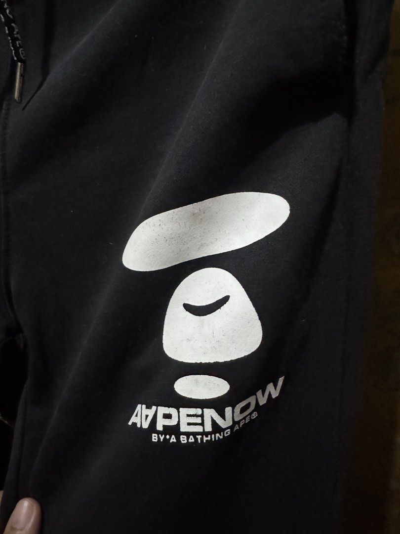 Aape jogger pants (Category: Coats, Jackets and Outerwear) located in Manila. Submitted by mislangers_stuff (Listing ID 1456148430, Image 3). Description: Legit aape pants.