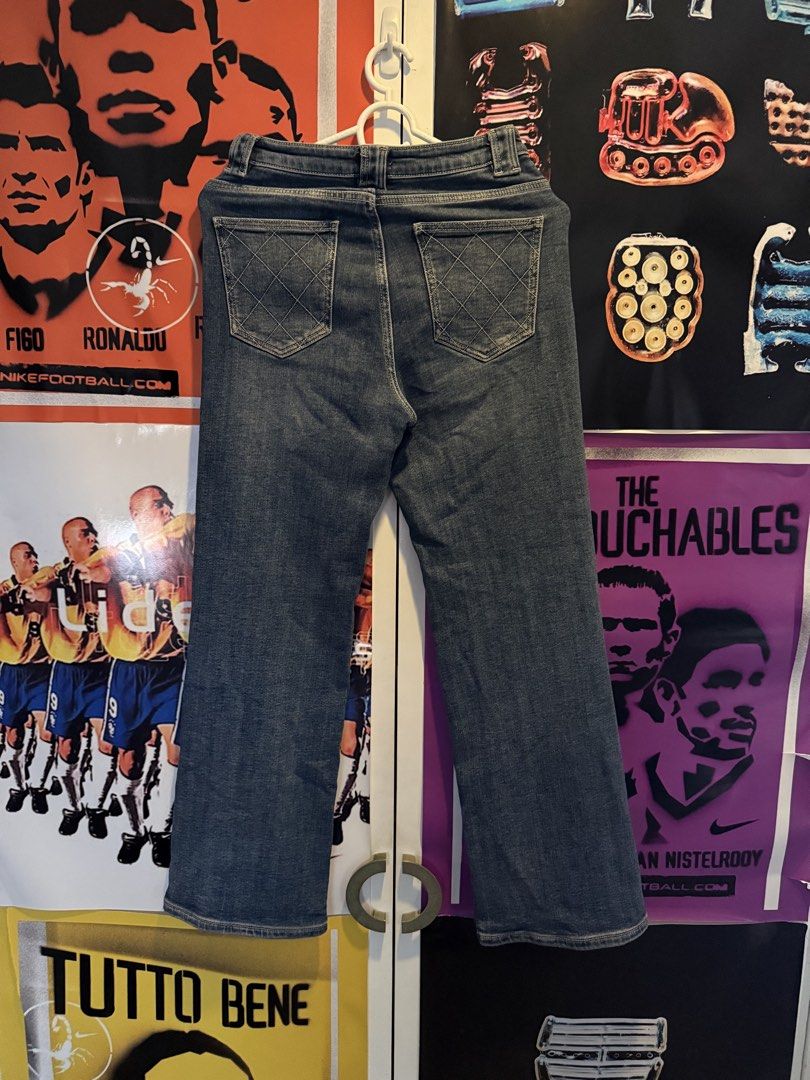 Acne Studios High Waisted Baggy Pants/Jeans (Category: Jeans) located in Manila. Submitted by copsandcreps (Listing ID 1456116901, Image 2). Description: Size 28 No issues.