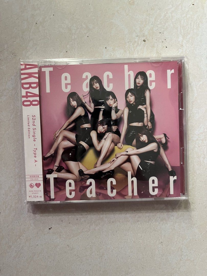 Akb48 Teacher Teacher Type A cd (Category: CDs & DVDs) located in Manila. Submitted by youcancme48 (Listing ID 1456125718, Image 1). Description: Like New .