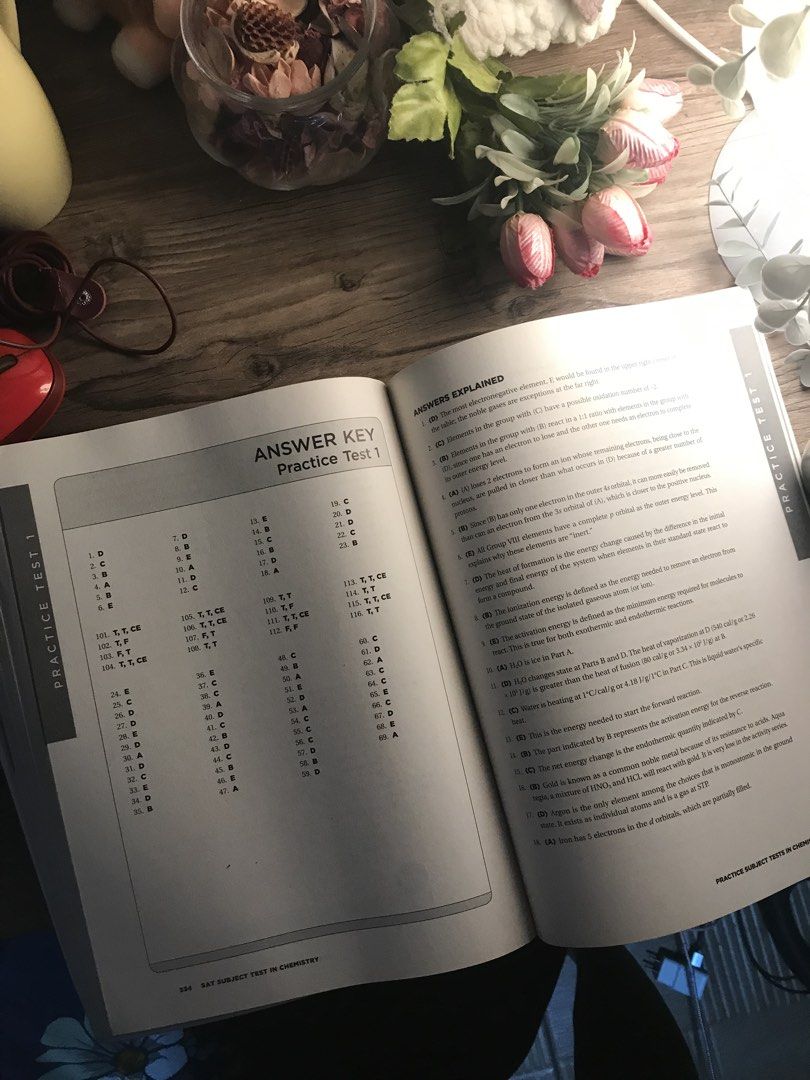 Barron's SAT Subject Test Chemistry 13th Edition (Category: Textbooks) located in Paranaque City. Submitted by mozza_1 (Listing ID 1456221552, Image 2). Description: Okay i swear this book help me get thru the science part of my entrance exam! - Barron's SAT Subject Test Chemistry, 13th Edition - Most up-to-date review and practice tests - Covers everything students need to succeed - Full-length practice tests with explained answers - Review of a