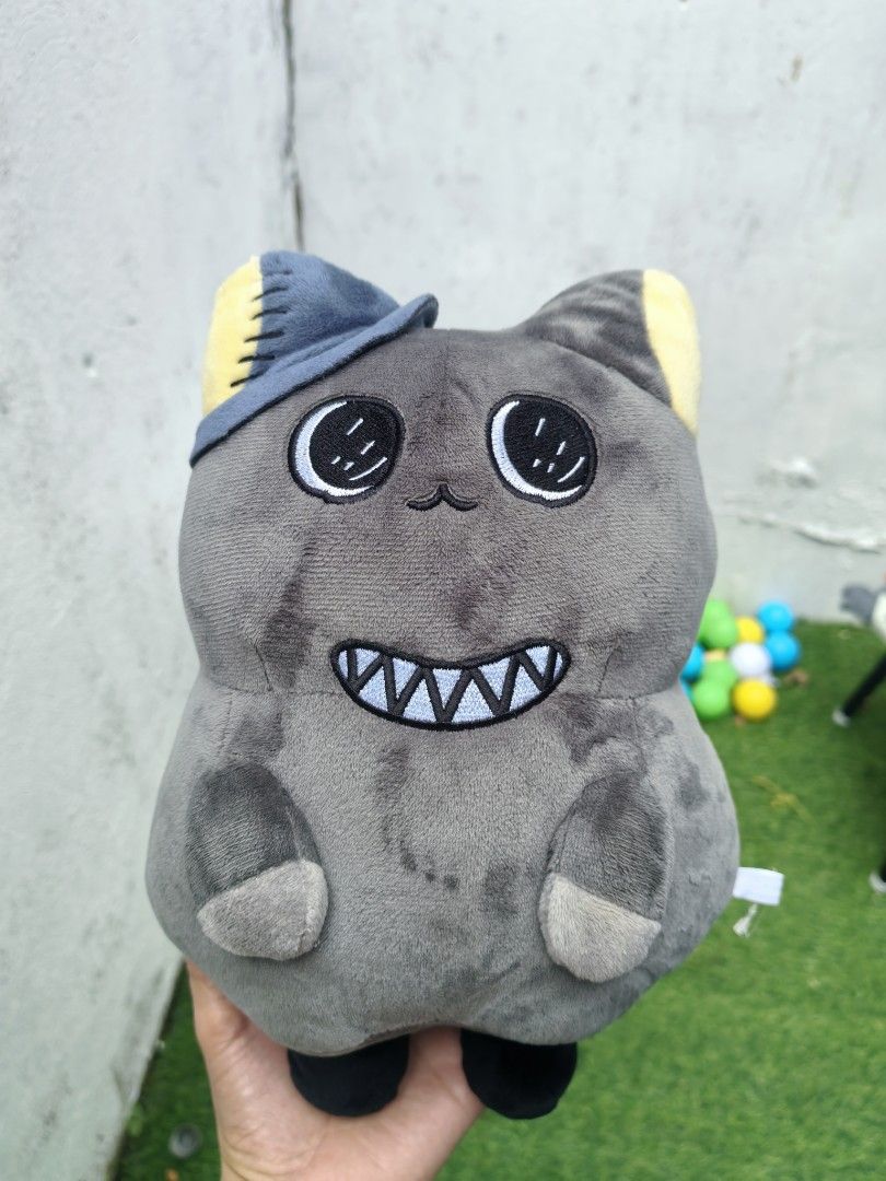 BIG Plush Doll - Tsukaima Munyammy (Category: Plushies & Soft Toys) located in Cebu City. Submitted by dudes_villanueva (Listing ID 1456169547, Image 2). Description: BIG Plush Doll - Tsukaima Munyammy 📌 This specific character is created by the popular online creator Yugashi (ゆ菓子) and was released as a limited-edition amusement crane game prize by the Japanese toy manufacturer Fukuya. 📌 It features a round, grey body, a big stitched toothy gri