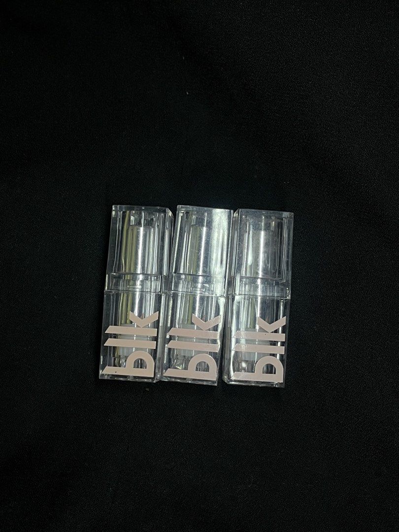 BLK Pillow Matte Lipstick (Category: Makeup) located in Manila. Submitted by orangeisloopy (Listing ID 1456205543, Image 1). Description: blk powder matte lipsticks (tides, jelly, lava): ₱180 each (90% full).