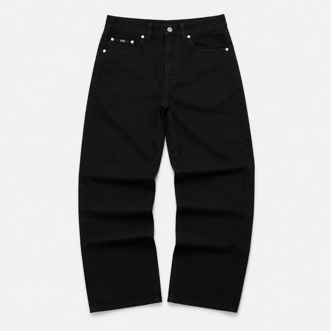BOSS Hugo Boss Black Denim Jeans (Category: Jeans) located in San Pablo. Submitted by refitsph (Listing ID 1456200043, Image 1). Description: - Waist: 28 - Length: 40.5 - Hem: 9.5 - Leg Opening: 8.2 - Rise: 13 - Legit / Authentic - Flawless - Like new condition - Best fit to Small - Medium - Already Washed and Ready to Wear.