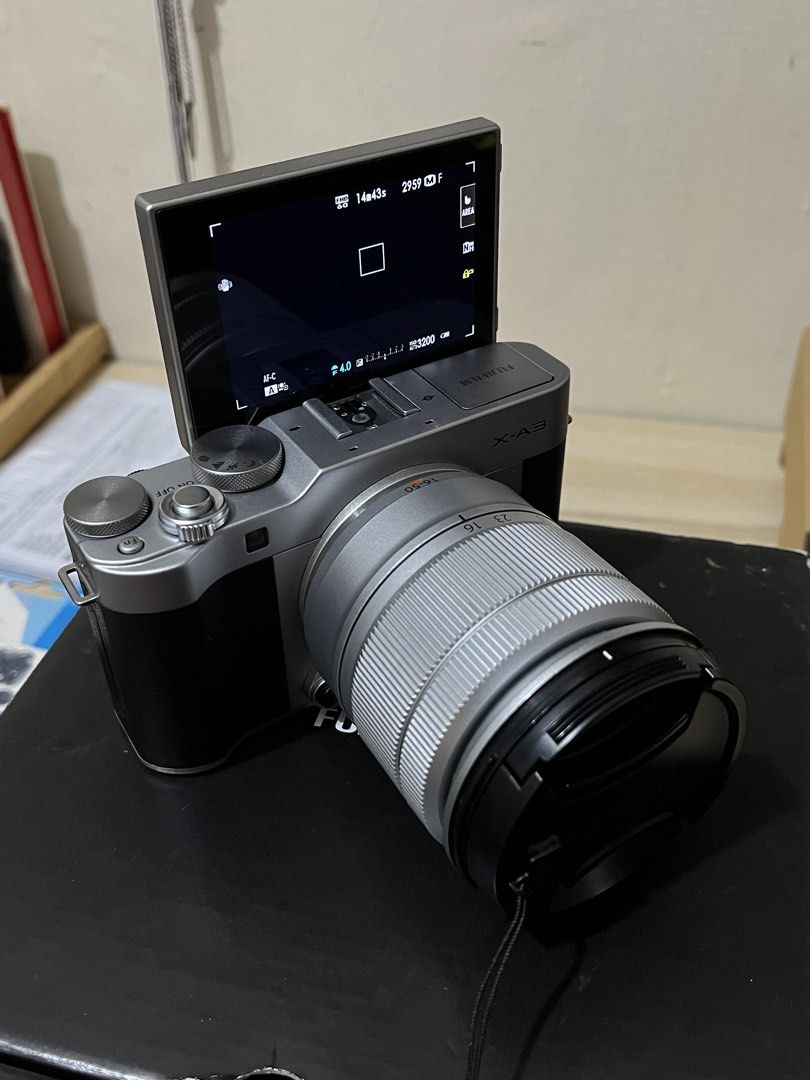 Fujifilm X-A3 Mirrorless Camera with Flip-screen (Category: Cameras) located in Manila. Submitted by swaeli (Listing ID 1456229720, Image 2). Description: ❕please read - ITEM DESCRIPTION❕ 🎞️ inclusions: along with the camera body and original lens: original manual, original charger, 32gb memory card, original fujifilm strap (unopened), camera bag, leather camera case, silicone case + strap, dust blower, lens cap, lens cap keeper, and lens hood. 