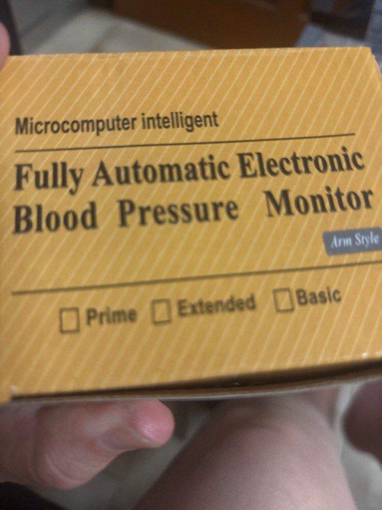 Bp monitor matic (Category: Health Monitors & Weighing Scales) located in Manila. Submitted by vintageaccessories (Listing ID 1456064848, Image 2). Description: .
