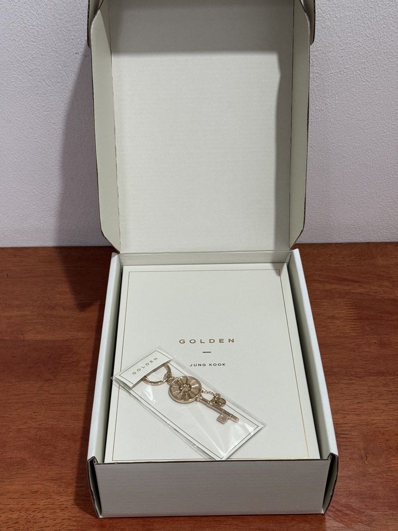 BTS Merch Box 18 | Golden Jungkook (No PC & Frame) (Category: K-Wave Merchandise) located in Quezon City. Submitted by seokjinniescart (Listing ID 1456083301, Image 1). Description: 🏷️ P3,000 +sf (c/o buyer) 📍 located near quezon ave., quezon city MOP: Gcash, BDO or Metrobank MOP: J&T, pick-up or SDD ℹ️ Inclusions: Outbox, Golden Safe Box, Golden Keyring ℹ️ No PC & Frame BTS ARMY RM Namjoon Jin Seokjin Suga Yoongi J-Hope Hoseok Jimin V Taehyung