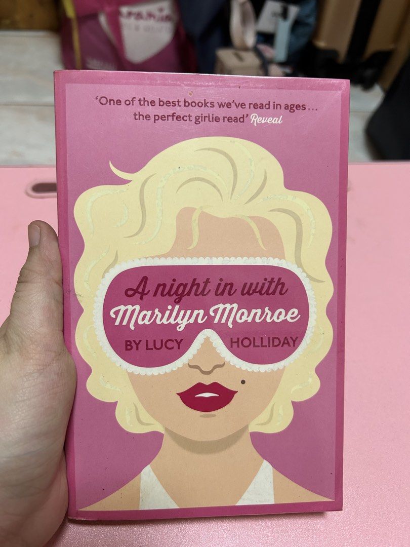 Bundle: A Night in With Marilyn Monroe & Audrey Hepburn Books (Category: Storybooks) located in Quezon City. Submitted by kris_11 (Listing ID 1456084752, Image 3). Description: - Set of two books by Lucy Holliday - Titles: 'A night in with Marilyn Monroe' and 'A night in with Audrey Hepburn' - Ideal for a relaxing girls' night in - Selling both books together as a set.