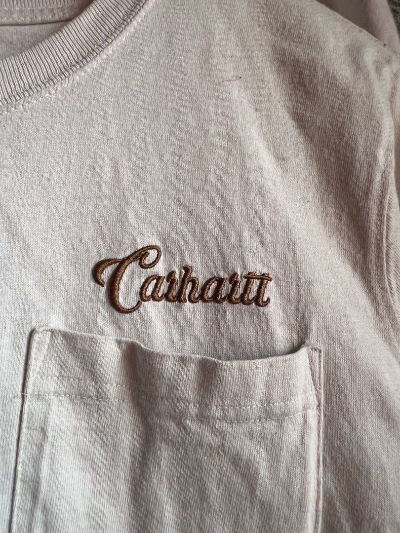 Carhartt pocket tee (Category: Activewear) located in Balamban. Submitted by jersey033 (Listing ID 1456150557, Image 2). Description: 27/21 Like new Issue minimal stain not noticeable .
