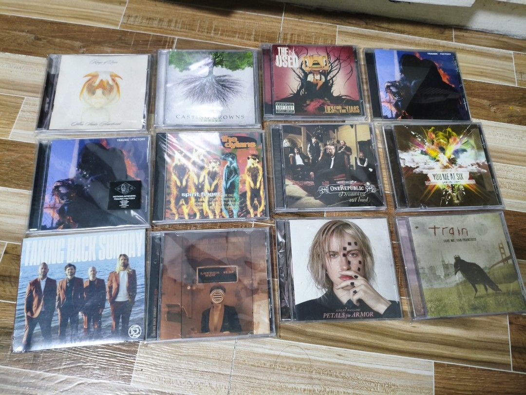 CD Albums on SALE (Category: CDs & DVDs) located in Valenzuela. Submitted by dattebayoshop (Listing ID 1456143249, Image 2). Description: 200 each lang ng nasa pic wag umasang bago at walang dents kayo magpay ng shipping The Used - SOLD Taking Back Sunday Louder Now - SOLD Imagine Dragons Night Visions - SOLD Switch Foot Vice Verses - SOLD Hayley Williams Petals for Armor - SOLD.