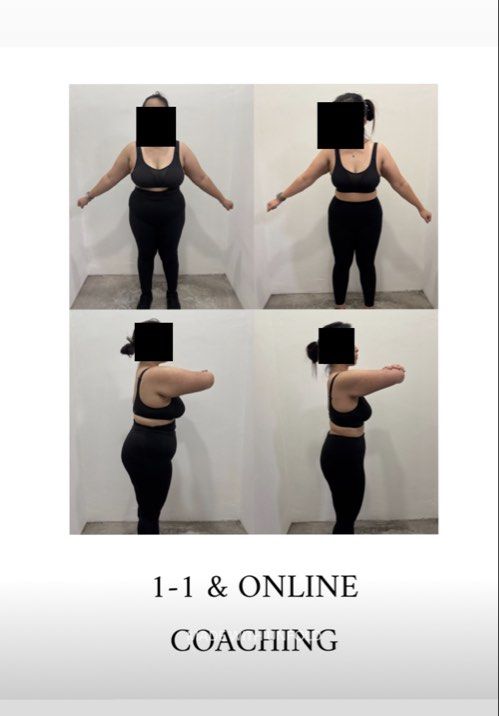 Certified Personal Trainer & Pre/Postpartum Specialist (Category: Sport & Fitness Classes) located in Singapore. Submitted by coachedbyalix (Listing ID 1442614809, Image 1). Description: 🔥 1-1 & ONLINE COACHING AVAILABLE 🔥 Feeling stuck with your fat loss journey ? Whether you’re struggling with consistency, accountability, knowing what to eat, or simply feeling lost in the gym, training with me gives you the structure, guidance, and support yo