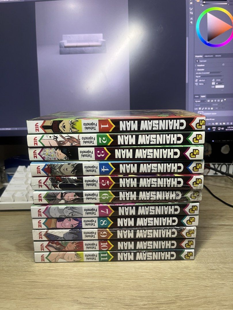 Chainsaw Man Manga Volumes 1-11 (Category: Comics & Manga) located in Manila. Submitted by tamal3 (Listing ID 1456092317, Image 1). Description: - Chainsaw Man Manga Volumes 1-11 - Viz Media English Editions - Complete part 1 - Perfect for fans of the series - price is negotiable.