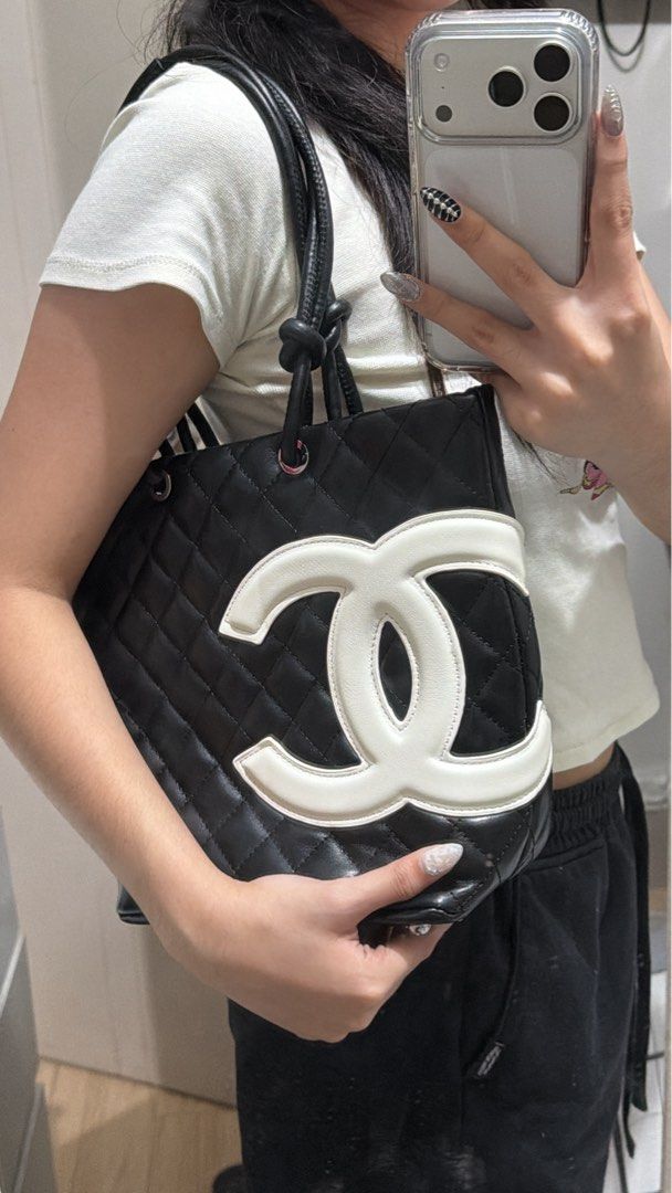 Chanel Cambon Tote Bag (Category: Shoulder Bags) located in Manila. Submitted by luvsosa (Listing ID 1456075759, Image 3). Description: -brand new -j&t or lalamove.